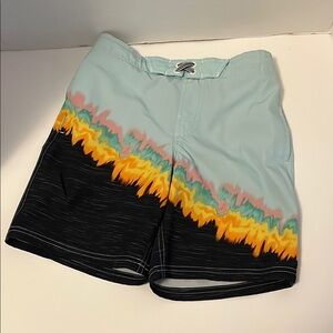 Boys size 8 Multicolor Swim Shorts